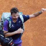 Stan Wawrinka (ici au Masters de Monte Carlo cette année) aime la terre battue parisienne. KEYSTONE/EPA/SEBASTIEN NOGIER